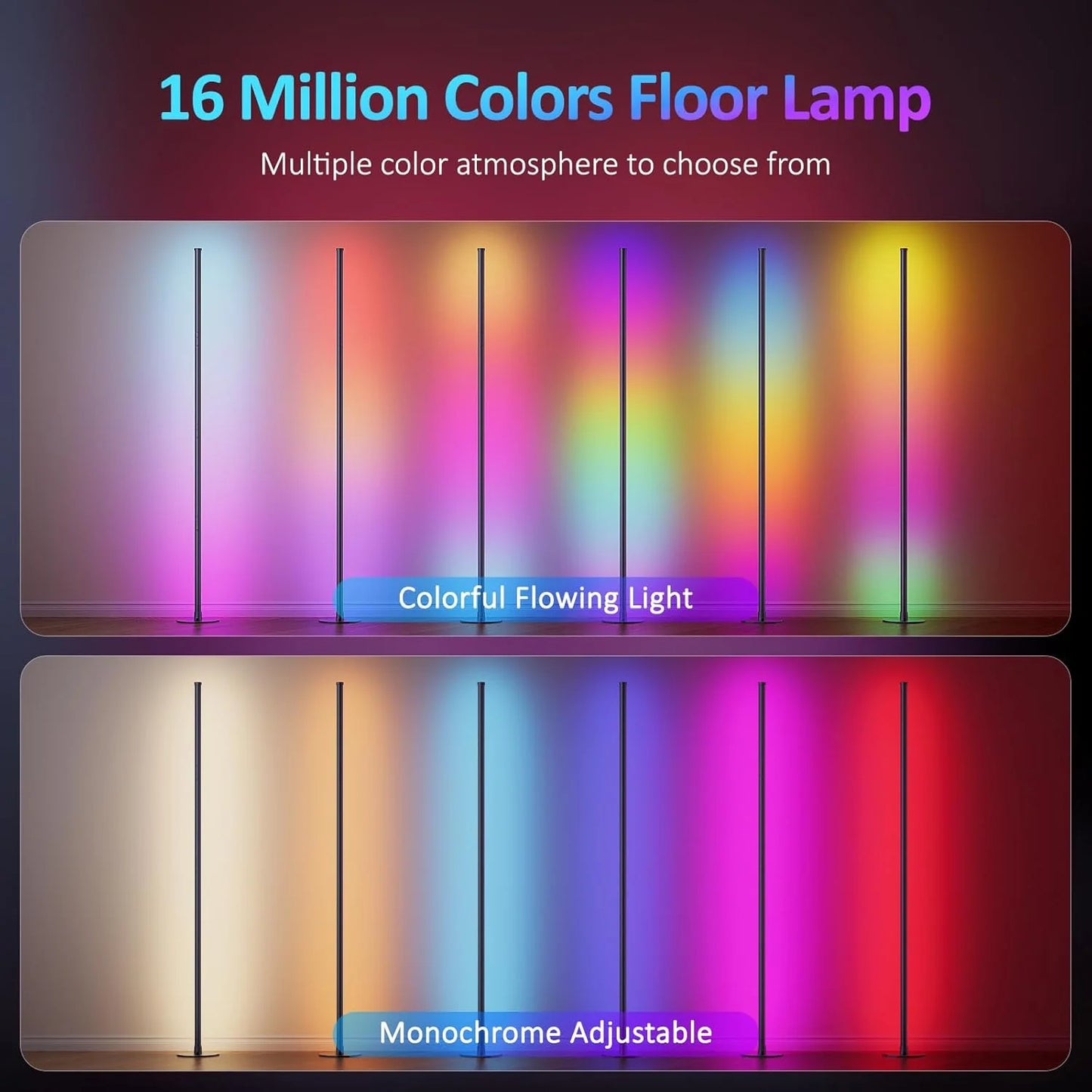 Neon Corner Lamp