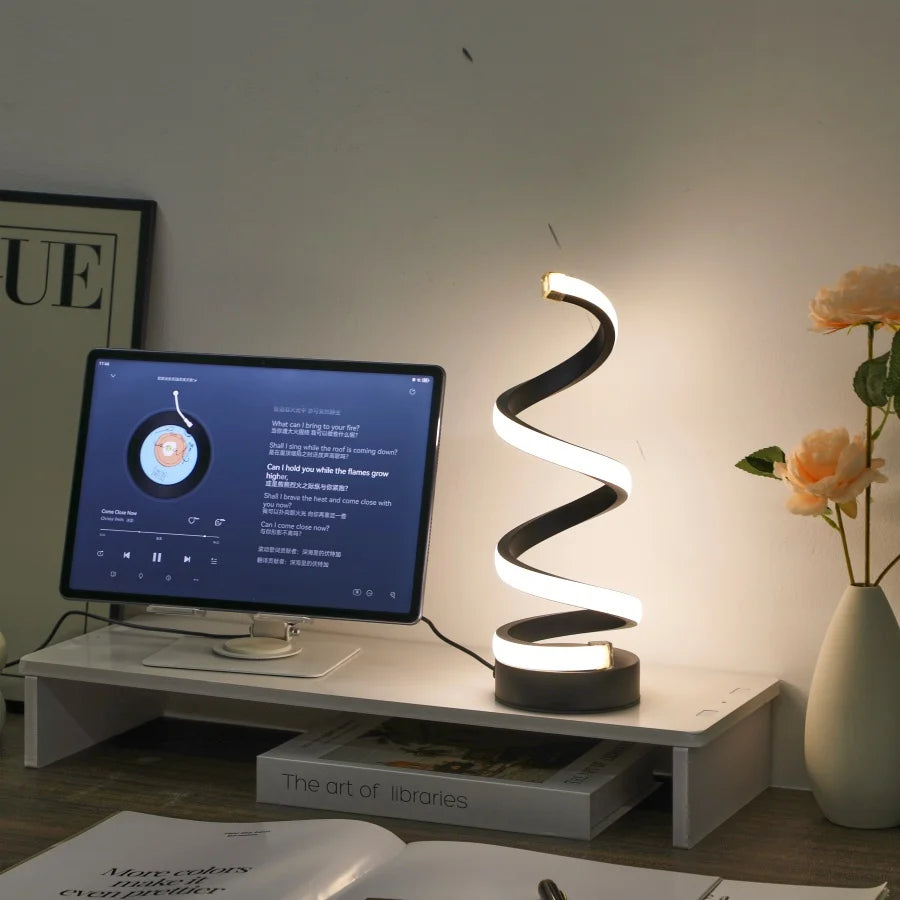 Aurora Spiral Lamp