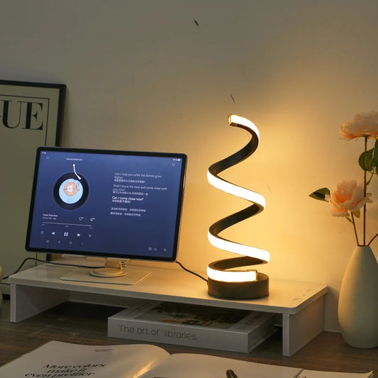 Aurora Spiral Lamp