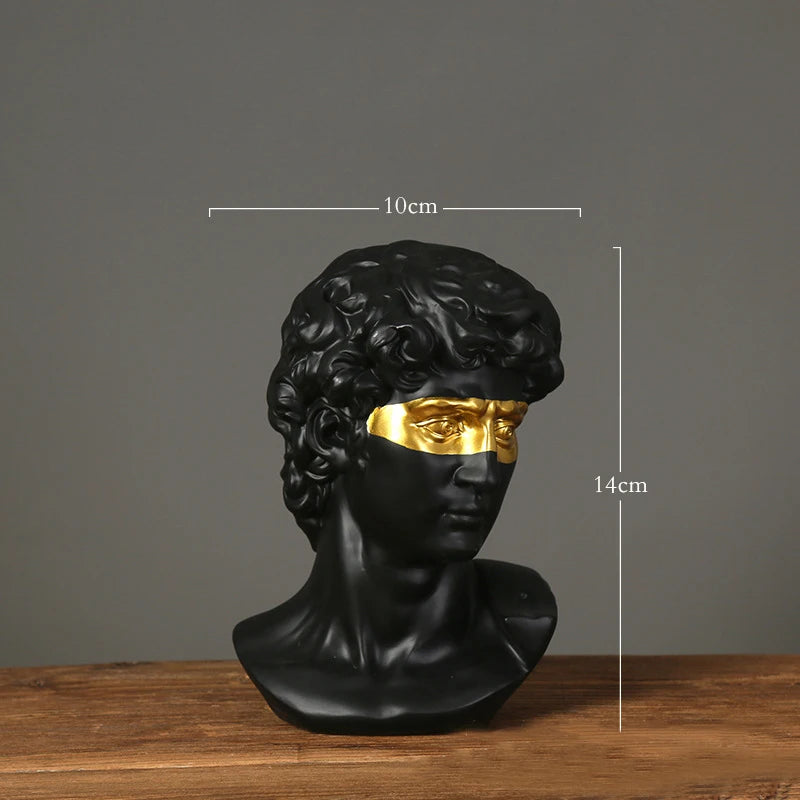 Masked David Bust