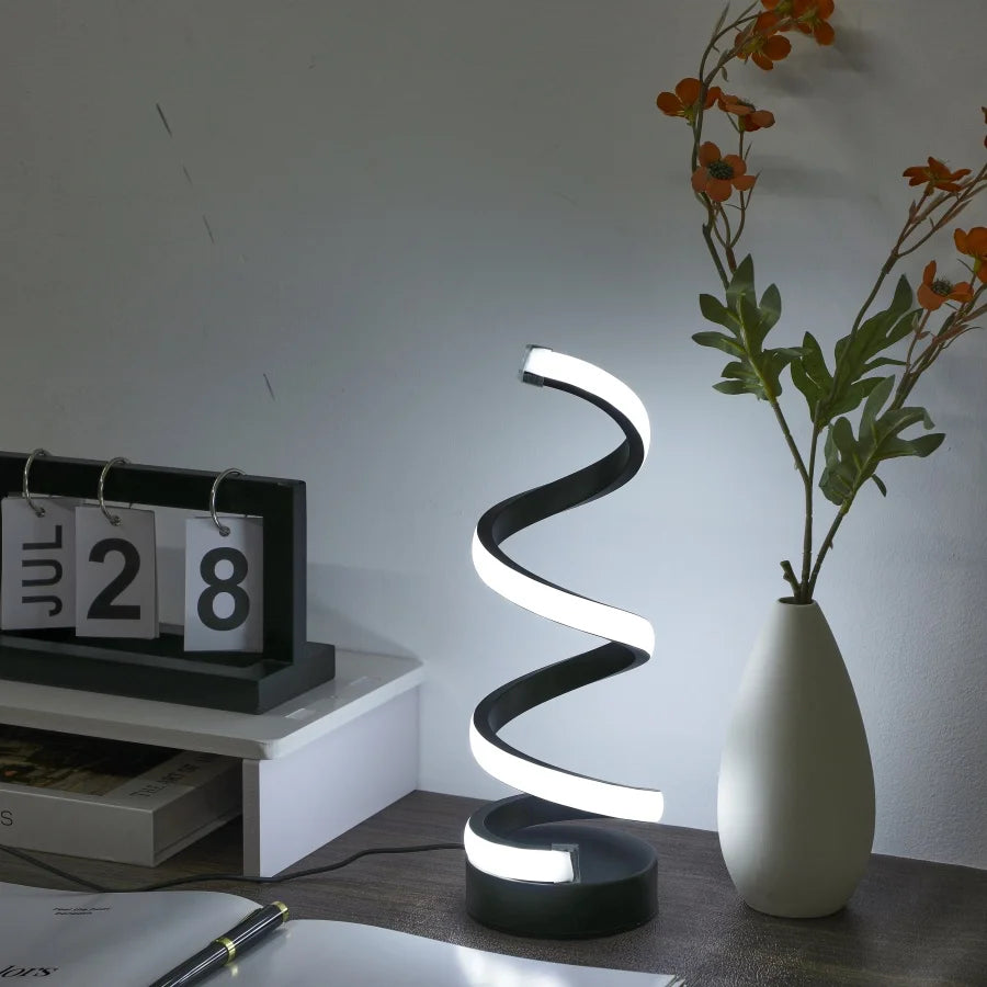 Aurora Spiral Lamp