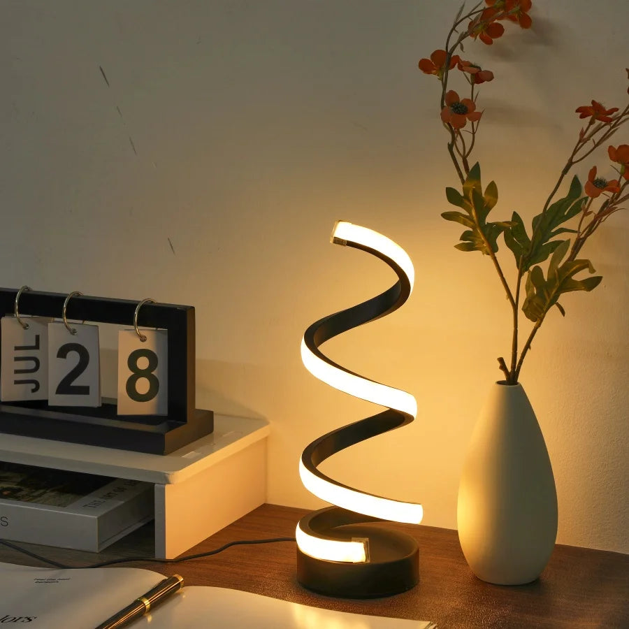 Aurora Spiral Lamp